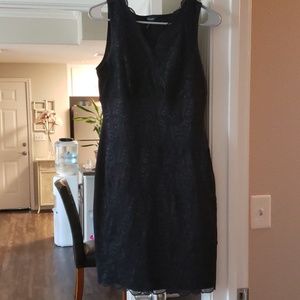 Black lace dresss